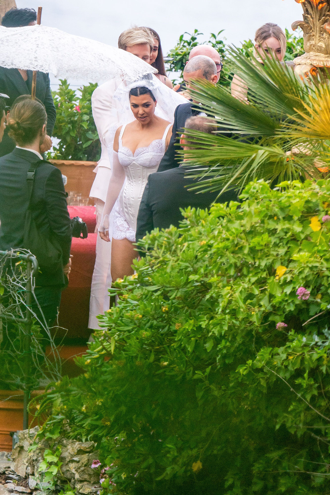 Kourtney, Travis' Wedding: Best Looks From Kardashian-Jenner Family